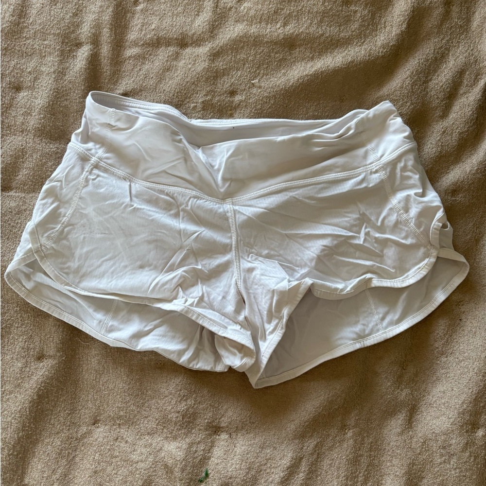 lululemon athletica White Athletic Shorts | Speed Up Shorts